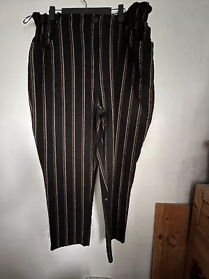 Saloos Striped Trousers Size 22 • £10