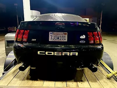 OEM 1999 2001 ‘99 ‘01 Ford Mustang COBRA “Amber” Export Tail Lights Euro Amber • $1650