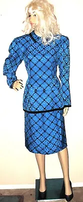 NWT 10 Set MACYS Silk MAGGY LONDON Peplum Skirt Dress Secretary 80s Suit Vtg • £35.62
