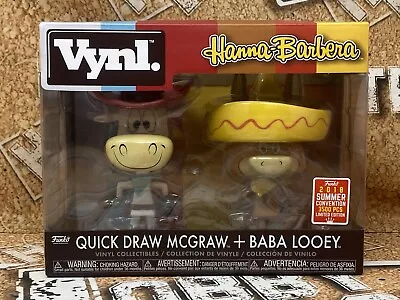 Funko Vinyl Hanna Barbera Quick Draw McGraw + Baba Looey LTD /3500 Figures NEW • $39.99