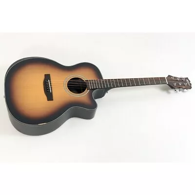 Mitchell Auditorium Solid Torrefied Spruce Top A/E Guitar Edge Burst 19788188 OB • $281.59