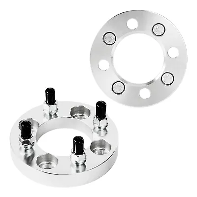 (2) Silver Wheel Spacers Adapters | 4x108 To 4x108 (4x4.25) | 12X1.5 | 25mm 1.0  • $30.65