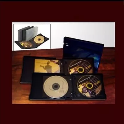 UniKeep CD/DVD 12 Disc Storage Wallet Black W/6 Pages • $2.25
