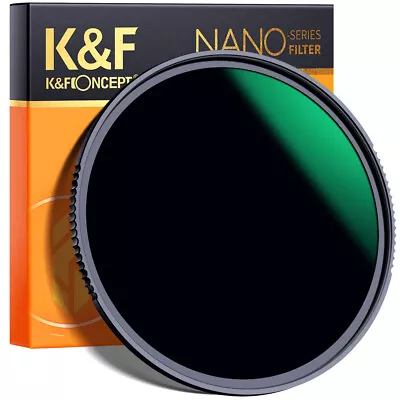 K&FConcept 52mm ND1000 Filter 10 Blocks Multi-Coated Glass Nano-coating Nano-X • $40.99