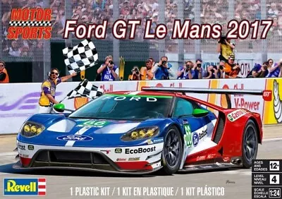 Revell 1/24 Ford GT Lemans 2017 Plastic Model Kit 85-4418 • $29.99