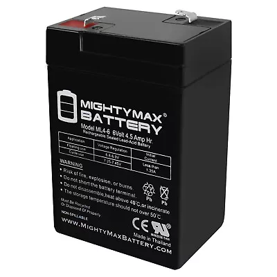 Mighty Max 6V 4.5AH Rechargable Game Deer Feeder Predator Caller Battery • $13.99