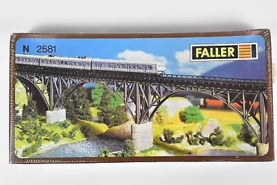 Factory Sealed Faller 222581 Model Kit N Gauge (2581) Steel Arch Bridge 40cm • £30