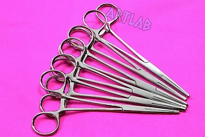 6 Pc Mosquito Hemostat Forceps 5.5  Straight Stainless Steel Surgical Medical • $7.35