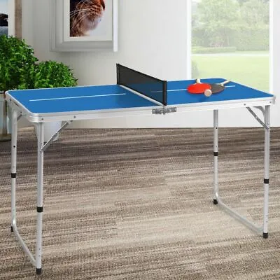 Centra Table Tennis Table Foldable Ping Pong Balls Bats Game Set Indoor Outdoor • $125