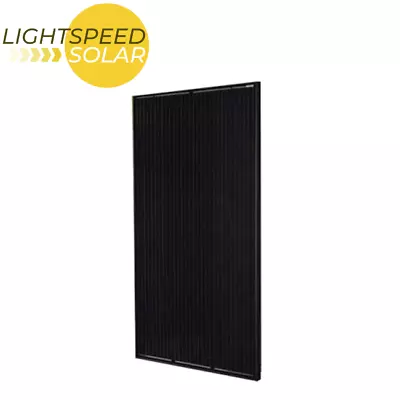 300W-325W 12V 24V All Black PERC Mono Rigid Solar PV Panel - UK FREE Delivery • £230