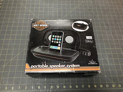 New Unopened: Harley-Davidson Collectors Portable IHome IPod Speaker System. • $30