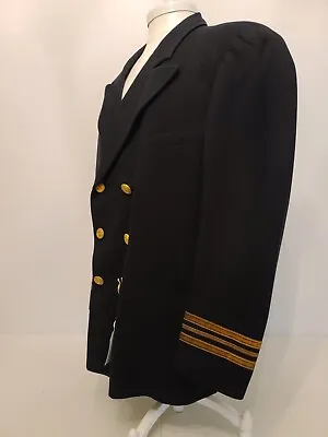 Named WWII Merchant Marine Lt Commander Jacket WWI Veteran • $85