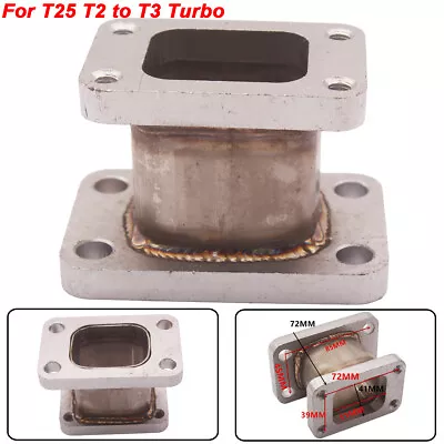 For T25 T2 To T3 Car Exhaust Adapter Flange Turbo External Wastegate Flange • $30.99