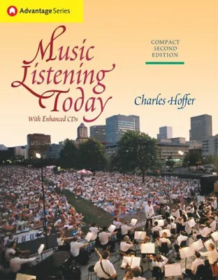 Music Listening Today Paperback Charles R. Hoffer • $6.59