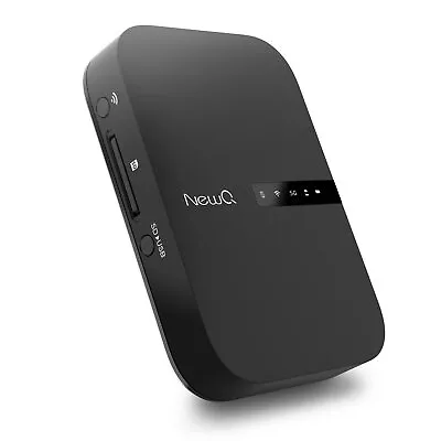 NewQ Filehub AC750 Travel Router: Portable Hard Drive SD Card Reader & Mini W... • $117.40