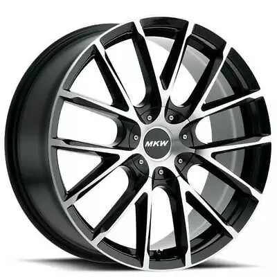 (4) 20  MKW Wheels M123 Gloss Black Machined Face Rims (B41) • $1152