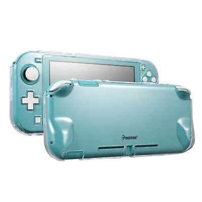 Front And Back Clear Hard Case Cover For Nintendo Switch Lite W/ Ergonomic Grip • $8.89