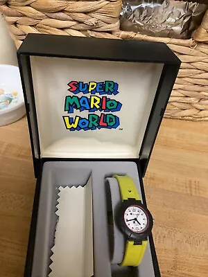 1991 Nintendo Super Mario World Nelsonic Watch • $100