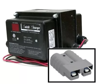 Quick Charge SCO-2440 Series On Board Battery Charger 24 Volt 40 Amp SB175 Grey • $579.99