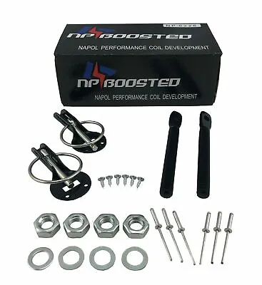 Hood Pin Kit Universal JDM Domestic Euro Cars For Carbon Fiber Fiberglass Hoods • $28.04