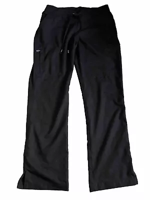 Greys Anatomy Scrub Pants Womens Black Barco Medical Workwear Size Small • $11.99