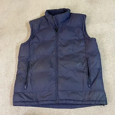 R.M. Williams Puffer Jacket Mens Large L Navy Blue Vest Lightweight Outdoors • £38.99