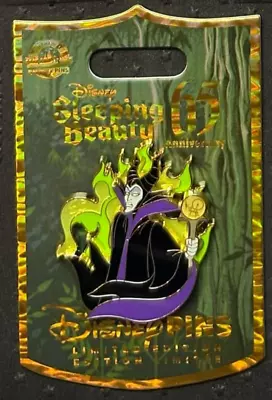 Limited Edition Disney Maleficent Sleeping Beauty 65th Anniversary Pin LE 3050 • $35