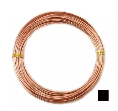 99.9% Pure Copper Wire Dead Soft Square 10 12 14 16 18 19 20 21 22 24 Gauge USA • $13.99