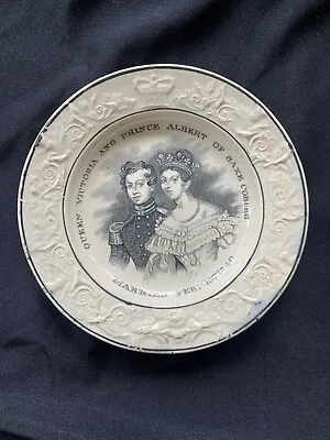 1840 Commemorative Plate Queen Victoria • $224.04