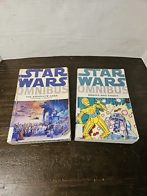 $60 • Buy Star Wars Omnibus: Episodes I-VI The Complete Saga And Star Wars Omnibus Droids 
