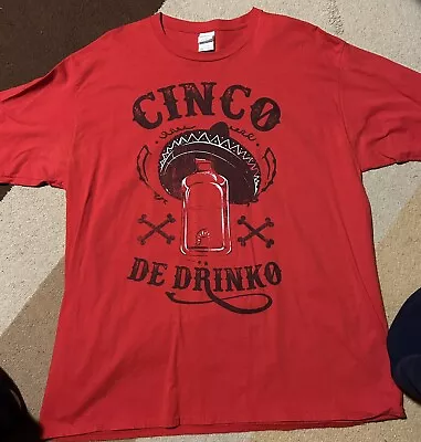 2xl Cinco De Drinko Mes T-shirt • $8