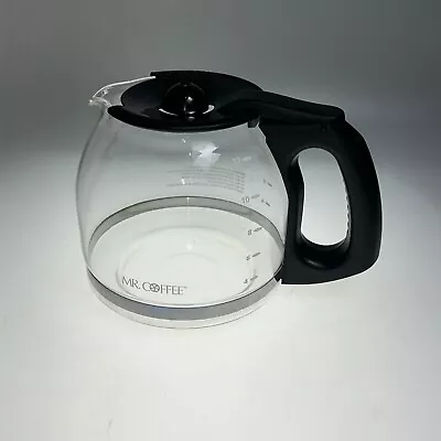 Mr. Coffee 12 Cup Replacement Glass Carafe Black Coffee Pot • $18.99