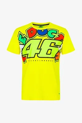 Official Valentino Rossi VR46  Doctor No.46 T-Shirt -  VRMTS 430001 • £31.99