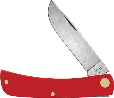 $39.99 • Buy Case Cutlery Sod Buster Jr Pocket Knife Red Folding Carbon Steel Blade 73932