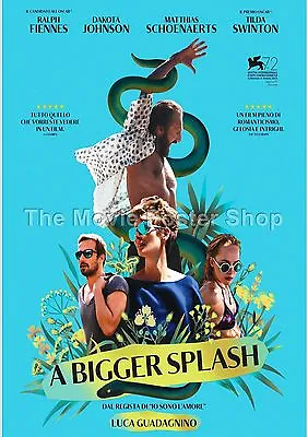 A Bigger Splash Movie Poster A1 A2 A3 • £26.99