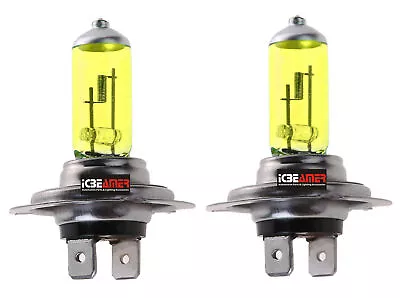 ICBEAMER H7 12V 55W Xenon Super Yellow Headlight/ Fog Halogen Bulbs C344 • $5.39