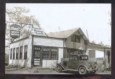 Real Photo Elk River Michigan Camp Cozy Orange Crush Soda Postcard Copy • $11.99