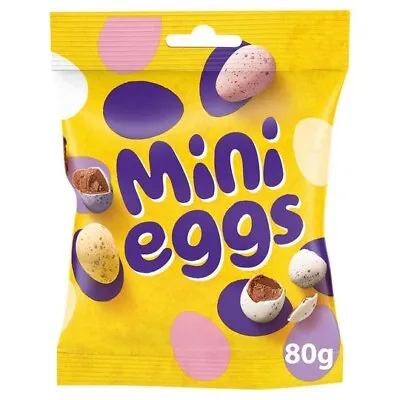 3 X Bags Of Cadbury Mini Easter Eggs 80g. Best Before July 2024. Free Delivery. • £10.95