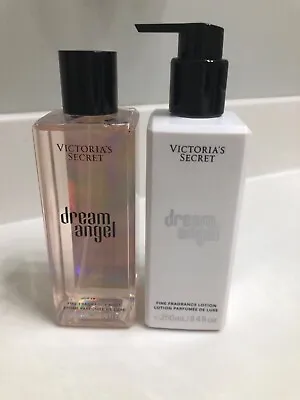 Victoria's Secret Dream Angel Body Mist 8.4 Oz & Body Lotion 8.4 Oz Duo - New • $37