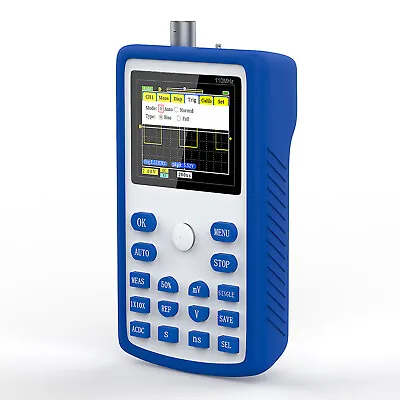 £77.94 • Buy 2.4 Inch Handheld Digital Oscilloscope 500MS/S 110MHz Bandwidth 1KHz/3.3V J1W5