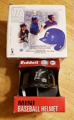 Vintage CLIFF FLOYD 1997 FLORIDA MARLINS AUTOGRAPHED MINI Riddell Helmet  • $26.97