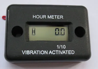 VIBRATION Hour Meter For Motorcycle ATV Snowmobile Boat Outboard Motocro​ss • $12.99