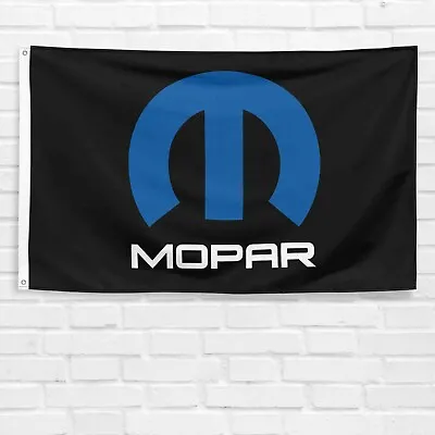 For Mopar 3x5 Ft Banner Jeep Ram Plymouth Racing Garage Wall Decor Flag • $13.99