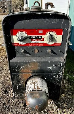 Lincoln Electric Red Face SA-200-F-162 Welder • $3800