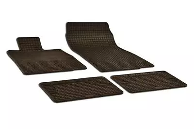 Set Of 4 Black Rubber All Weather Floor Mats OE Fit For Cooper Countryman R60 • $21.92