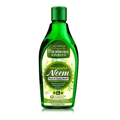 Parampara Ayurved | Neem Azadirachta Indica | Pimple Acne Care Face Wash | 300ML • $16