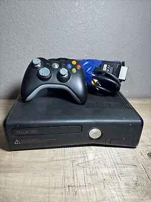 Microsoft Xbox 360 S Console Gaming System Black 1439 W/ Controller • $64.99