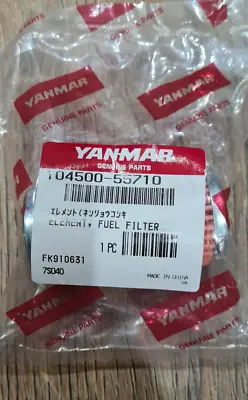 Yanmar Marine Fuel Filter - Gm Ym Qm Hm Series Engines - 104500-55710 • £12