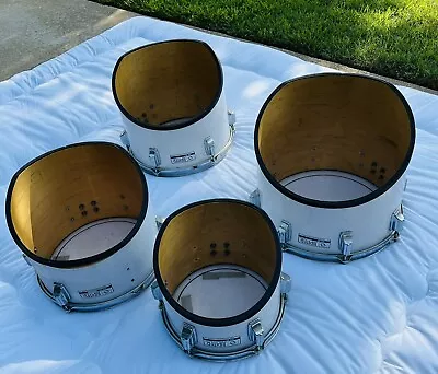 Jupiter Vintage 1970’s Cutaway Drum Set Of 4 - 10 12 13 & 14” As Is • $350