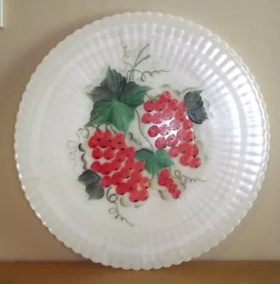 Vintage Hand Painted Grapes 11  Dinner Plate • $8.99